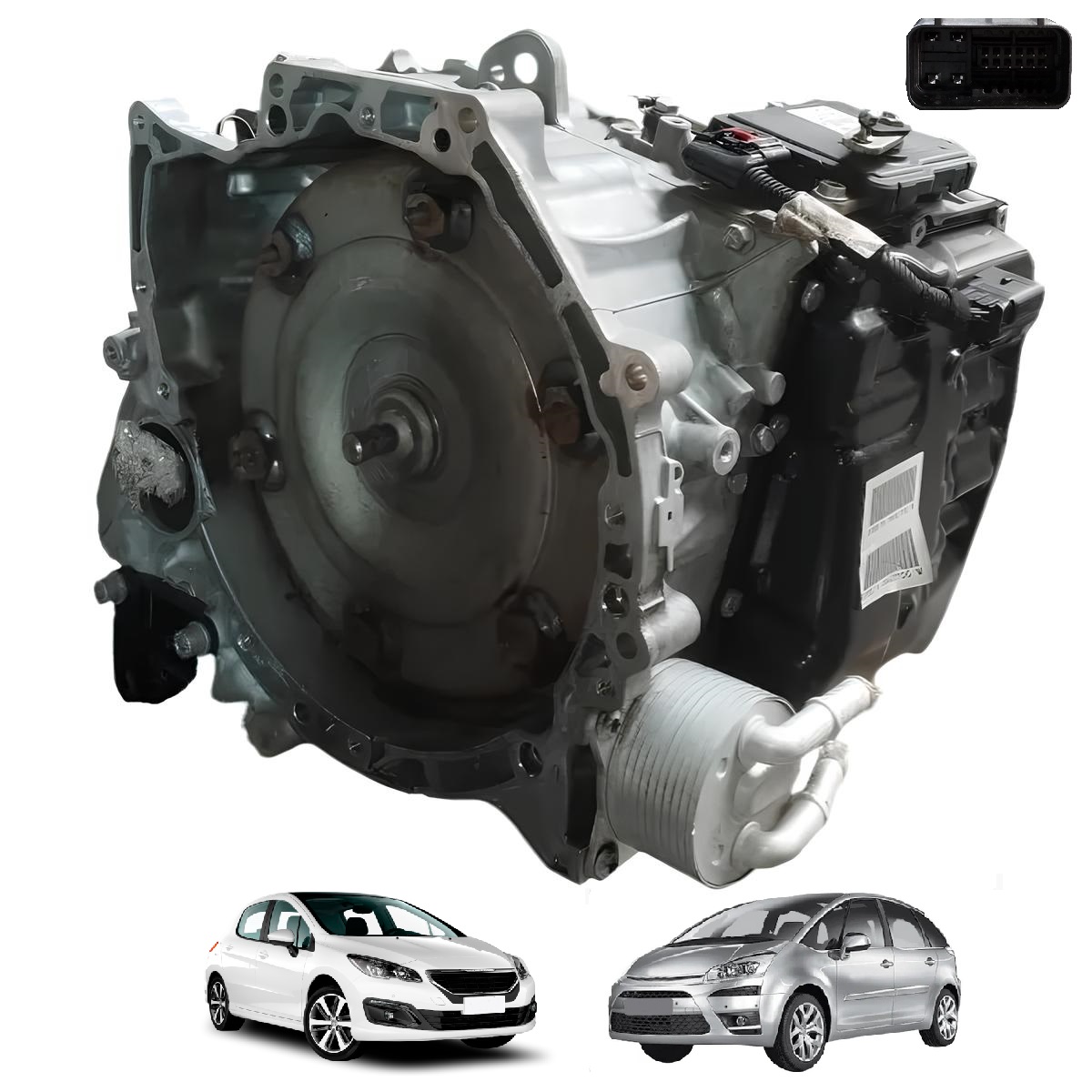 Caixa de Cambio Automática AT6 Peugeot 208 3008 Citroen C4