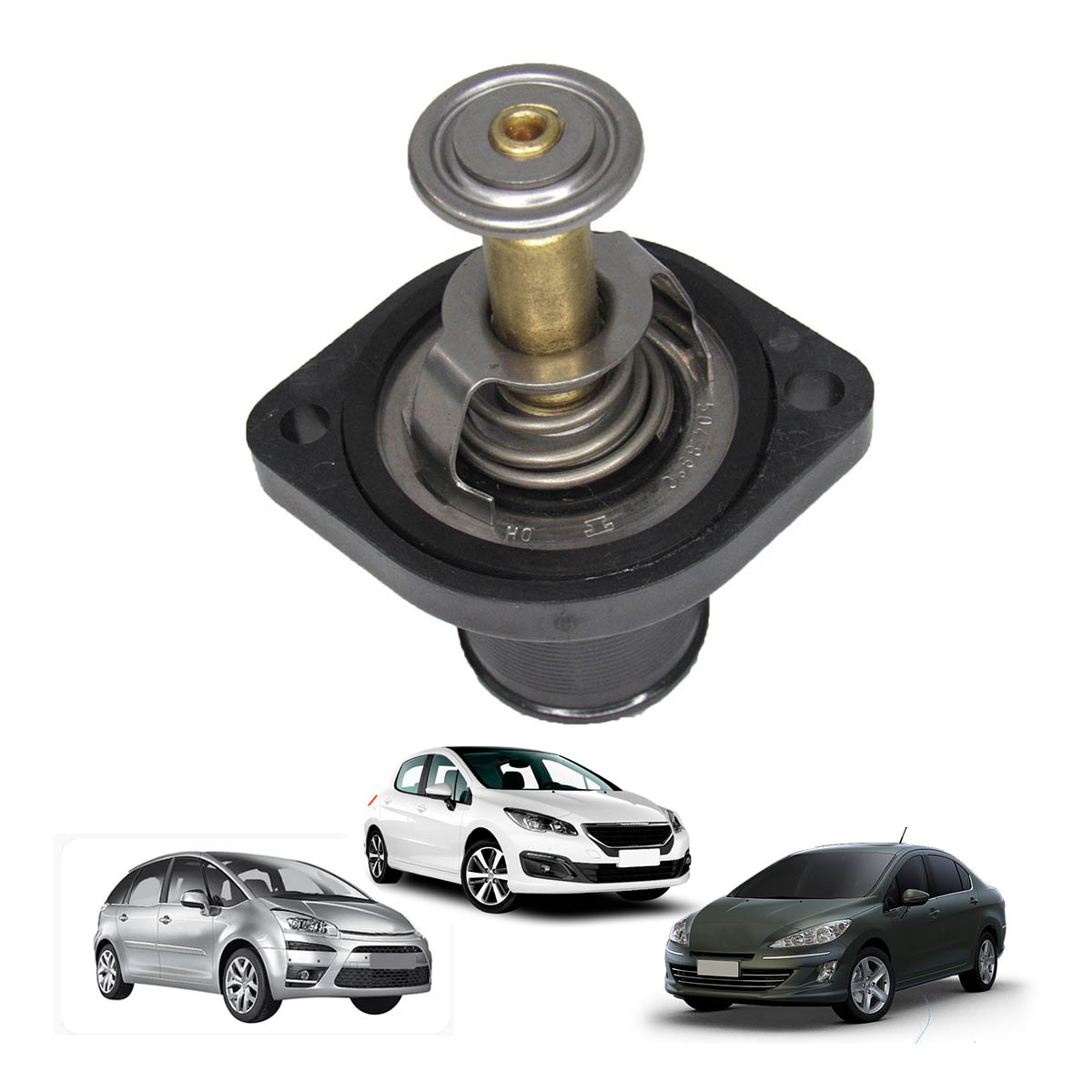 Valvula Termostatica Mot 2.0 16V (Sem Sensor) 307 406 408 607 807 C4 C4 Picasso C5 C8 Xsara